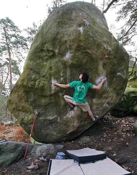 Michele Caminati v Gecko, Foto bleau.info