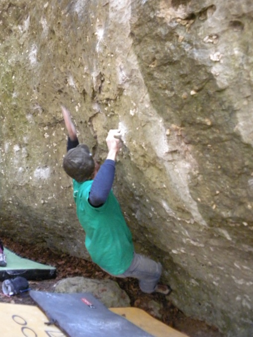 Džangli, bouldering v Juře Džangli, bouldering v Juře